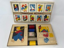 Antique 1937 Tinkersand Pictures Sand Children s Art Set in Original Box