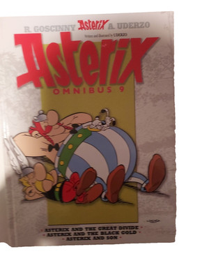 Asterix Omnibus 9: The Great Divide,  The Black Gold, and Son HB Uderzo