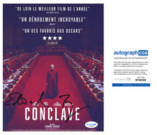 Edward Berger 'Conclave' Movie Director Signed 8x10 Photo ACOA
