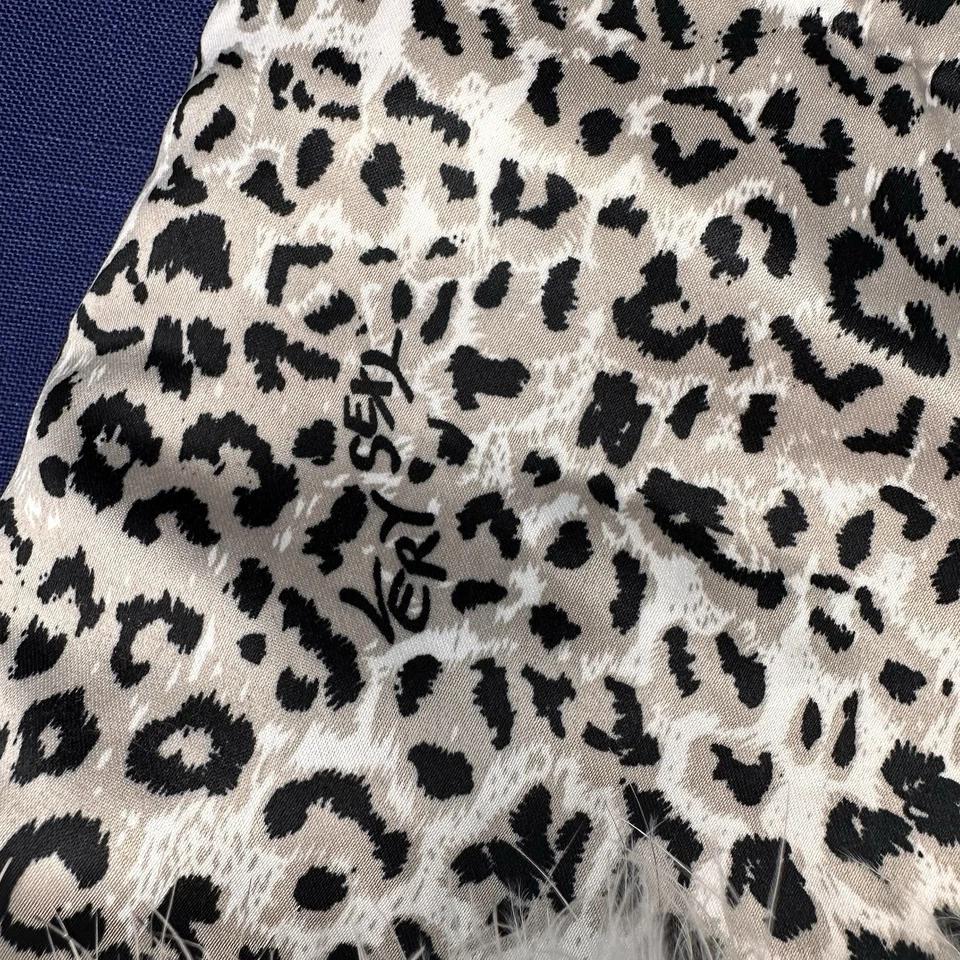 RARO Victoria's Secret Leopardo de las Nieves Navidad Papá Noel Sombrero "Muy Sexy"  Foto 4 de 4