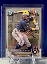 JESUS MADE 2025 1st Bowman CHROME See Pics! MINT-gem MLB #2/100 TOP PROSPECT! ☀️