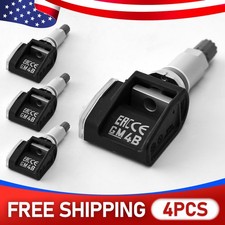 4X TPMS for Chevrolet Corvette C8 Z06 Chrome Stem 13538760 13529770 433mhz