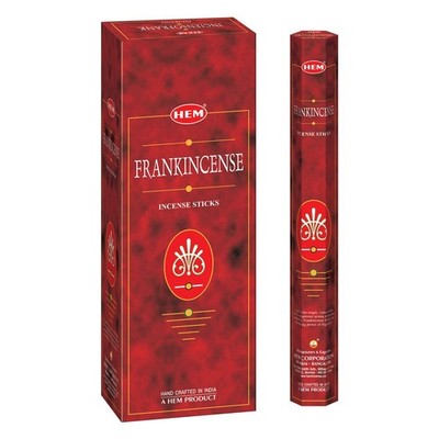 Frankincense - Box of Six 20 Sticks Tubes, 120 120 Count (Pack 1), Black 