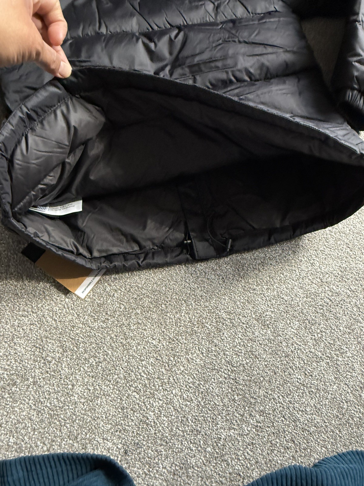 THE NORTH FACE MENS DIABLO DOWN JACKET Size M BLACK RRP £300 image 6