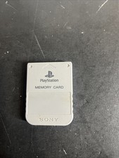 Official Sony PlayStation 1 PS1 Authentic Memory Card OEM Tested PSOne