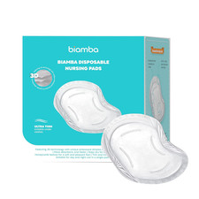 60-Pack Disposable Nursing Pads for Breastfeeding - Ultra Thin Breast Pads for L
