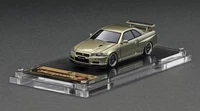 ignition model IG2940 1/64 Nissan Skyline GT-R V-Spec Ⅱ R34 Millennium Jade