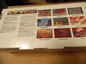 Atari Lynx I Handheld Game System WITH MANUAL in Original White BOX, PAG-2015