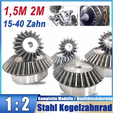 1,5M2M Kegelrad 15-40 Zähne Kegelzahnrad Übersetzung 1:2 90 Grad Bundle-Angebote