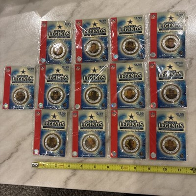 2005 Dallas Cowboys Legends Medallions: 13 Various Coins in Original Packaging