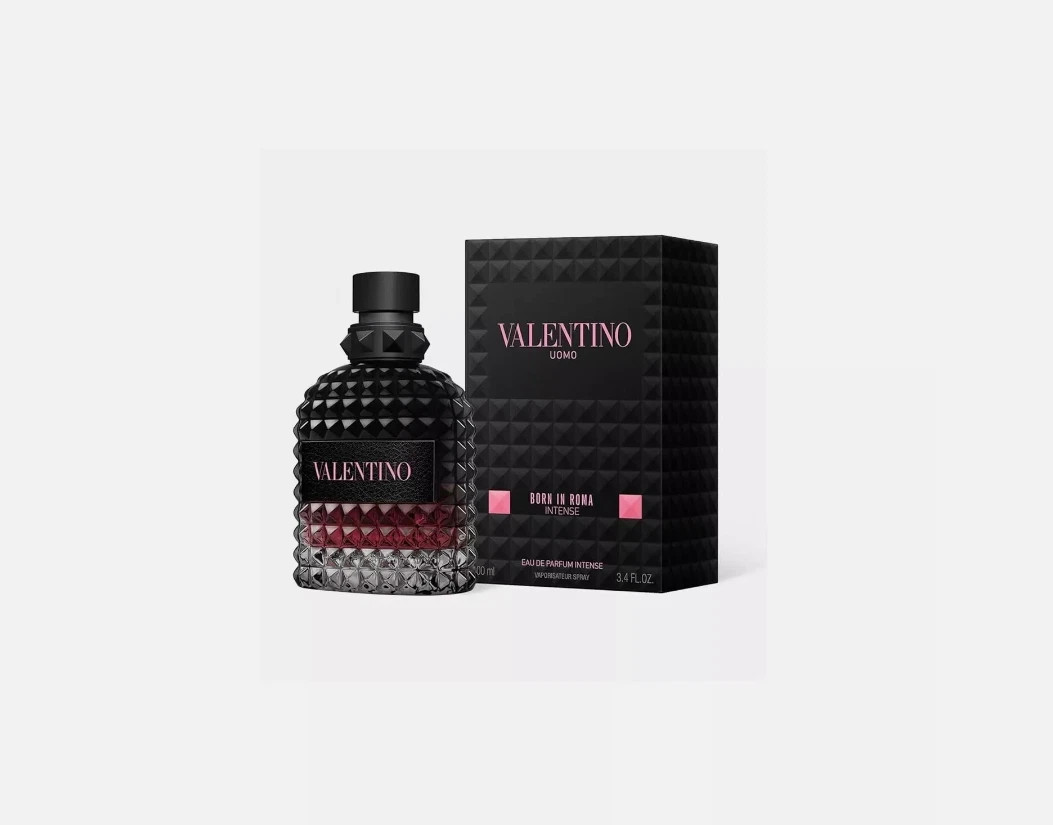 VALENTINO UOMO Born In Roma Intense EDP Spray 3.4 Oz / 100 ml Perfume for Men