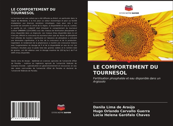 Danila Lima De AraúJo (U. A.) | Le Comportement Du Tournesol | Taschenbuch-image