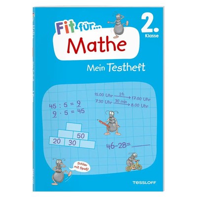Fit für Mathe 2. Klasse. Mein Testheft