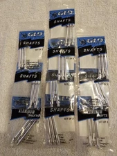 Dart Shafts Aluminum Medium  Silver 10 Sets Lot221