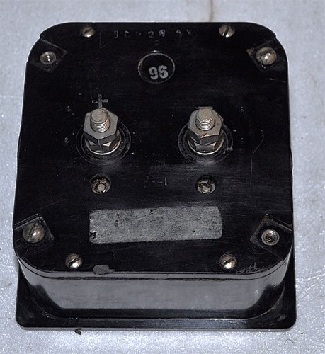 WESTON ELECTRIC MODELO 741 PANEL MEDIDOR DC VOLTIOS 0-300 VINTAGE BUENO - Imagen 2 de 2