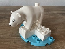 Lego Duplo Eisbär mit Eis Teilen dupbearc01pb01  aus 42029 10975 45012  5633 neu
