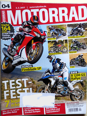 MOTORRAD 4-17+DUCATI MONSTER 1200+TRIUMPH SPEED TRIPLE+BMW R 1200 GS+FIREBLADE