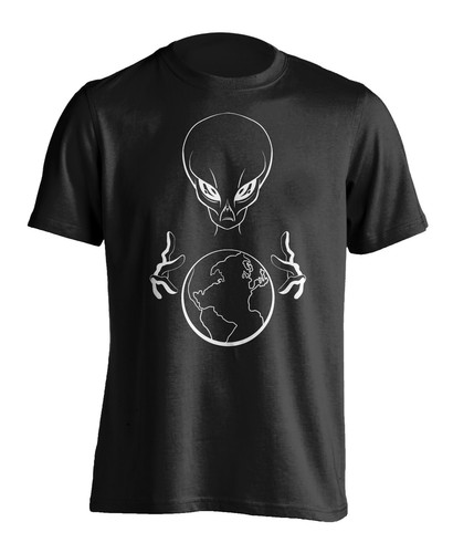 Gallery Dept. ATK Charcoal Black Space Reversible T-Shirt - Size