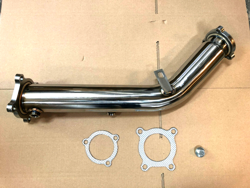 Downpipe 76mm Audi A4 B8 A5 8T Q5 8R 2,0T TFSI Sportauspuff Auspuff 2.0 3" - Bild 2 von 2