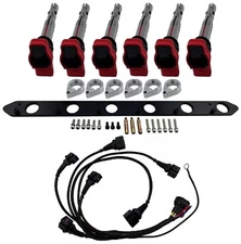 FITS R8 VAG Ignition Coil Conversion Adapter Skyline R34 WC34 Stagea RB25DET NEO