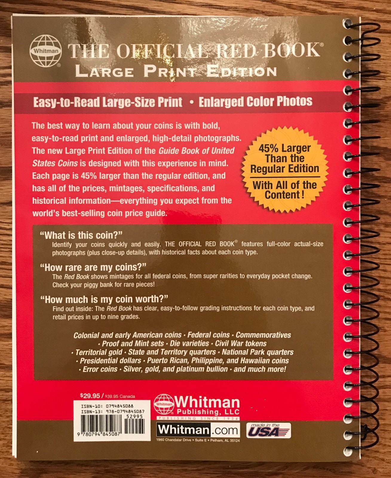 Guide Book of United States Coins 2018 The Official Red