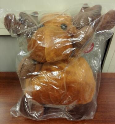 CONAD PLUSH HEART PUPPIES LOVELY PUPPIERS PLUSH MOOSE DEER NEW 