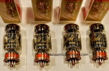 4 Factory Platinum Matched Genalex Gold Lion KT88 KT-88 6550 For McIntosh ARC +