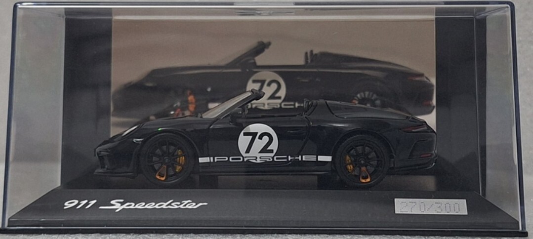 ミニカー 1/43 Porsche 911 Speedster Porsche 911 Speedster 2020 See Blue Vip Costumer Car 1:43