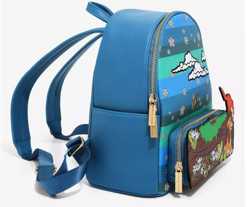 Disney The Fox and the Hound Tod & Copper Log Mini Backpack New - Picture 2 of 9