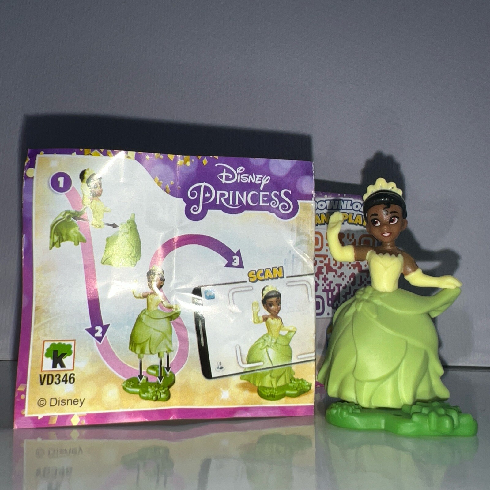 Riesen ü Ei Disney Prinzessin 2022 Ü-Ei Disney Princess 2022 Tiana VD346 + BPZ | eBay