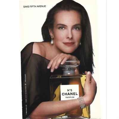 No Chanel Parfum Perfume ADVERT Saks Fifth Avenue 1990s Vintage