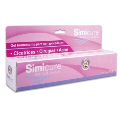 SIMICURE Gel Skin Care Acne Scars Burn Marks Surgery Marks 60G