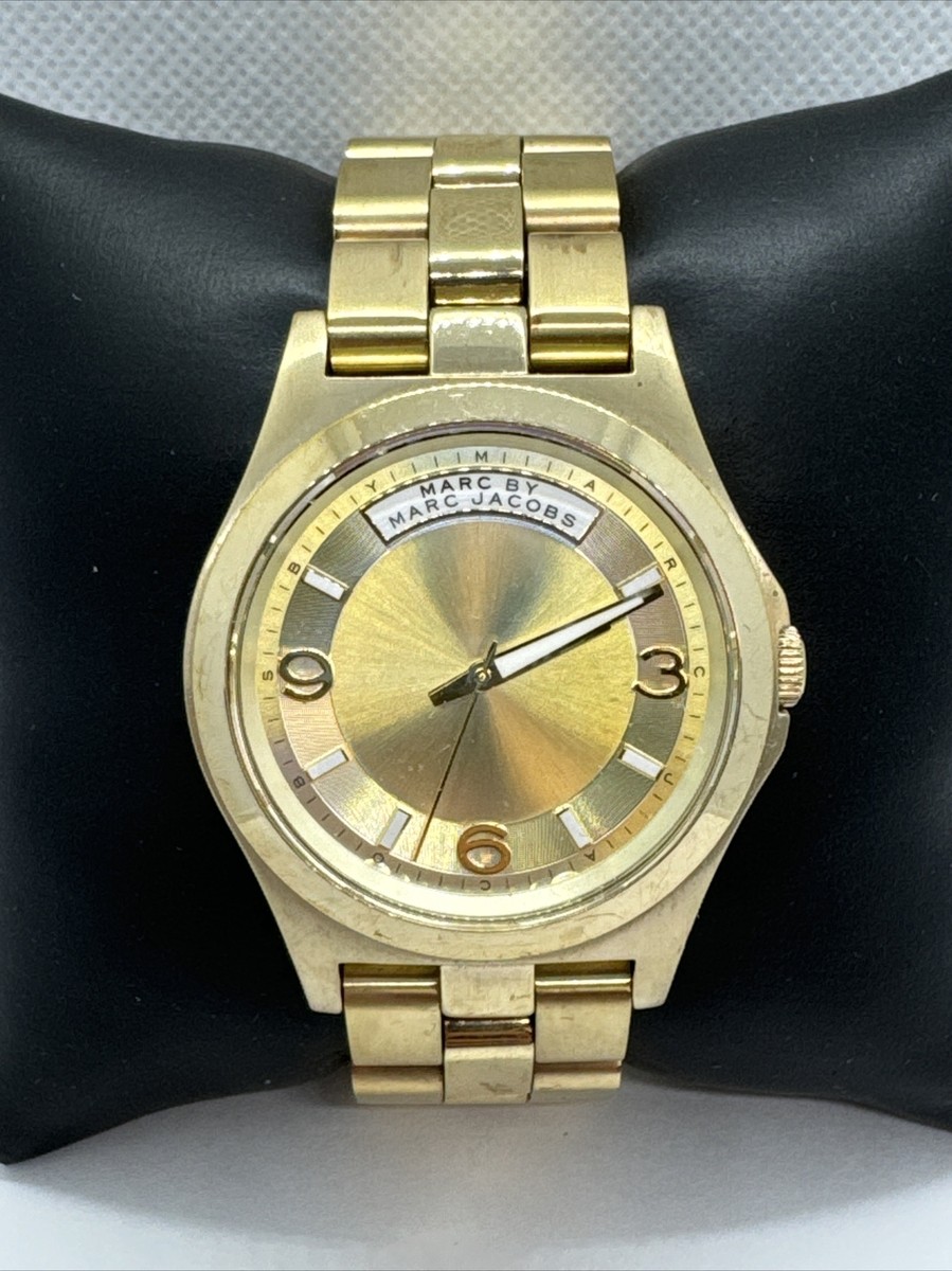 Marc Jacobs women’s wrist watch Marc by Marc Jacobs silver Tone Womenss Watch | eBay main image 4