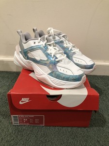 nike m2k tekno iridescent pink and blue