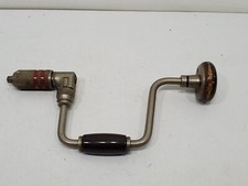 Vintage CRAFTSMAN Brace 10" Ratcheting Auger Bit Brace Tool Made in USA