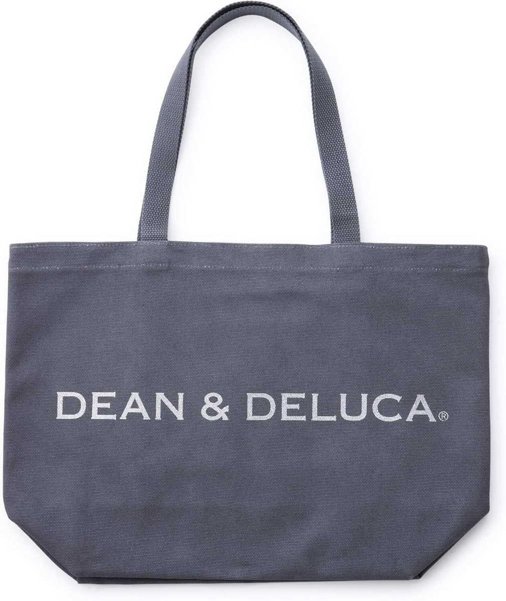 DEAN & DELUCA Tote Bag Cotton Charcoal gray L Size Large Mother's