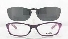 Custom Made for Oakley Entranced OX1063-52X15-F Polarized Clip-On Sunglasses (Ey