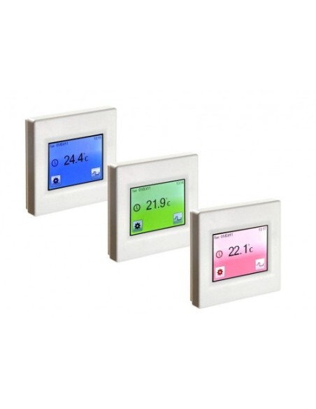 Thermostat encastré blanc TFT610 ACSO 616061 à écran tactile