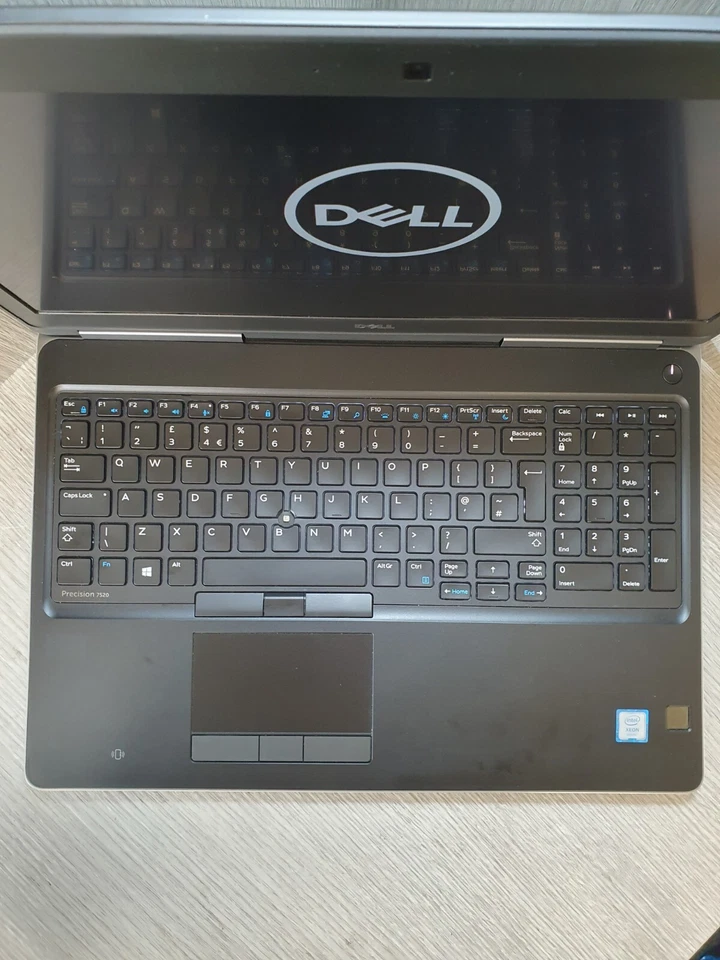 Dell Precision 7520 Xeon E3-1545M v5 @ 2.9GHz 32GB Ram 500GB HDD Grade C EP0907 - Image 3 of 4