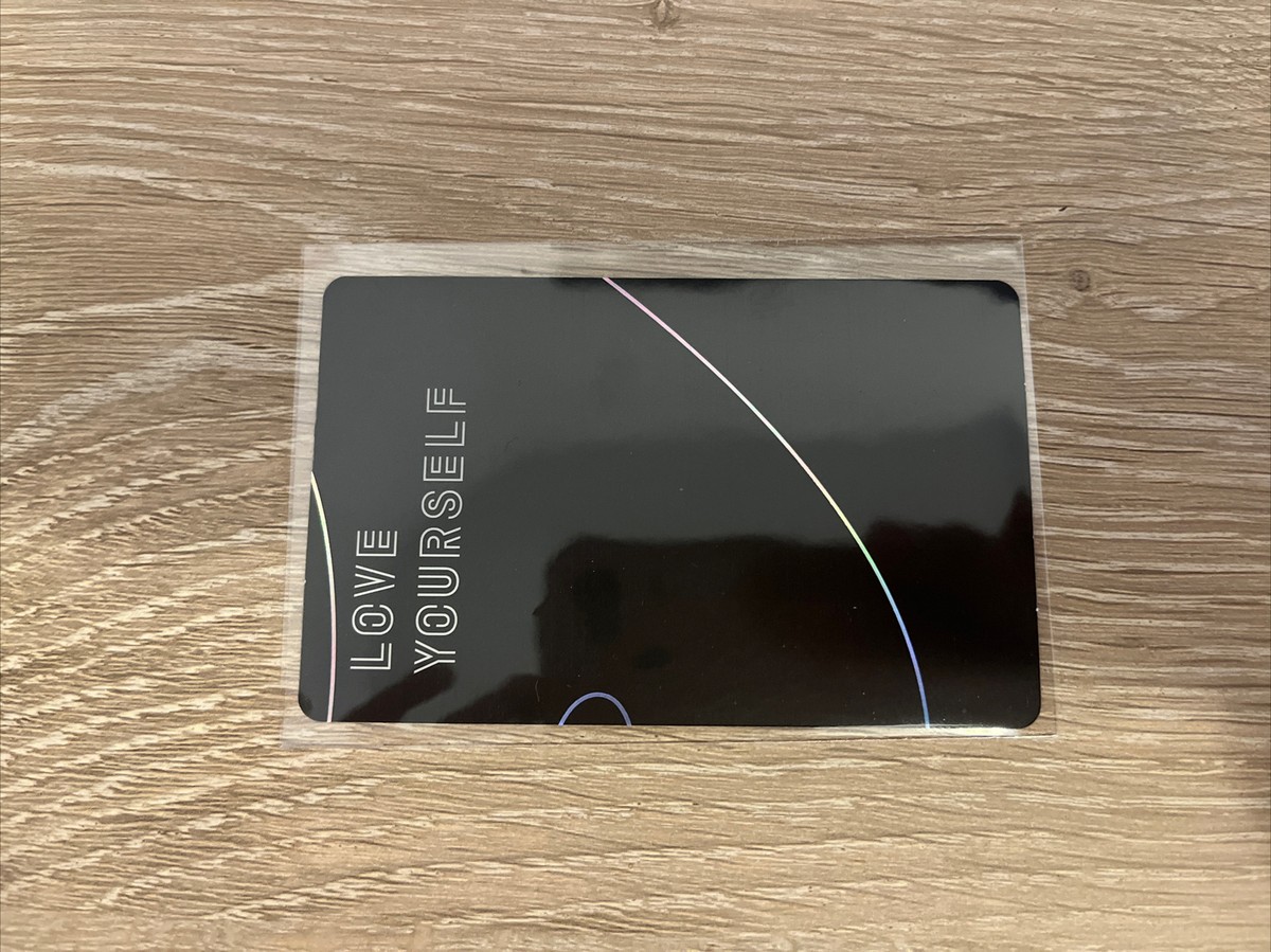 BTS Jungkook Photocard Album Love Yourself Tear R Version JK PC