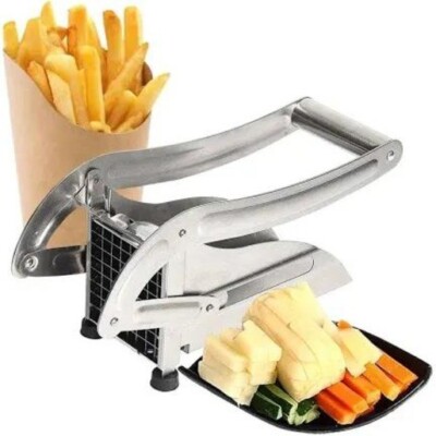 Kartoffelhäcksler Chips Zerkleinerer Schneider Schneider Maschine Edelstahl Pommes Frites UK