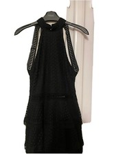 black lace dress size S
