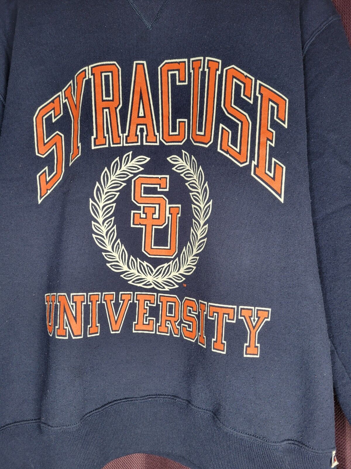 Vtg Syracuse University Orangemen Sweatshirt SU C… - image 8