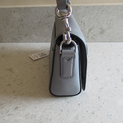 Marc Jacobs Gotham M0015465 Rock Grey Leather Crossbody Bag With