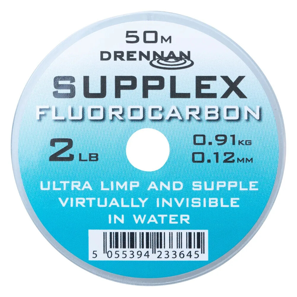 Drennan Supplex Fluorocarbon 2.0lb 0.12mm