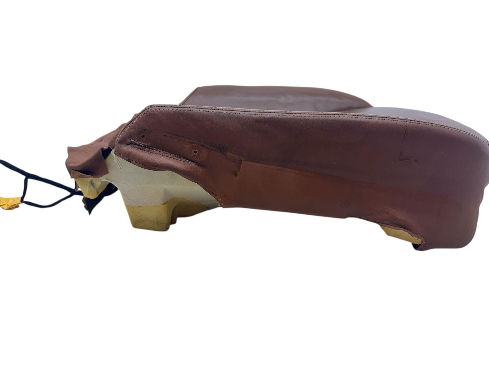 2006-2012 BENTLEY CONTINENTAL FRONT RIGHT SEAT LOWER CUSHION |SADDLE (99) *WEAR*