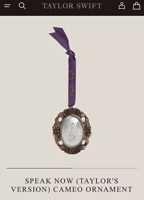 Official Taylor Swift ~Speak Now~ (Taylor's Version) Cameo Dragon Ornament
