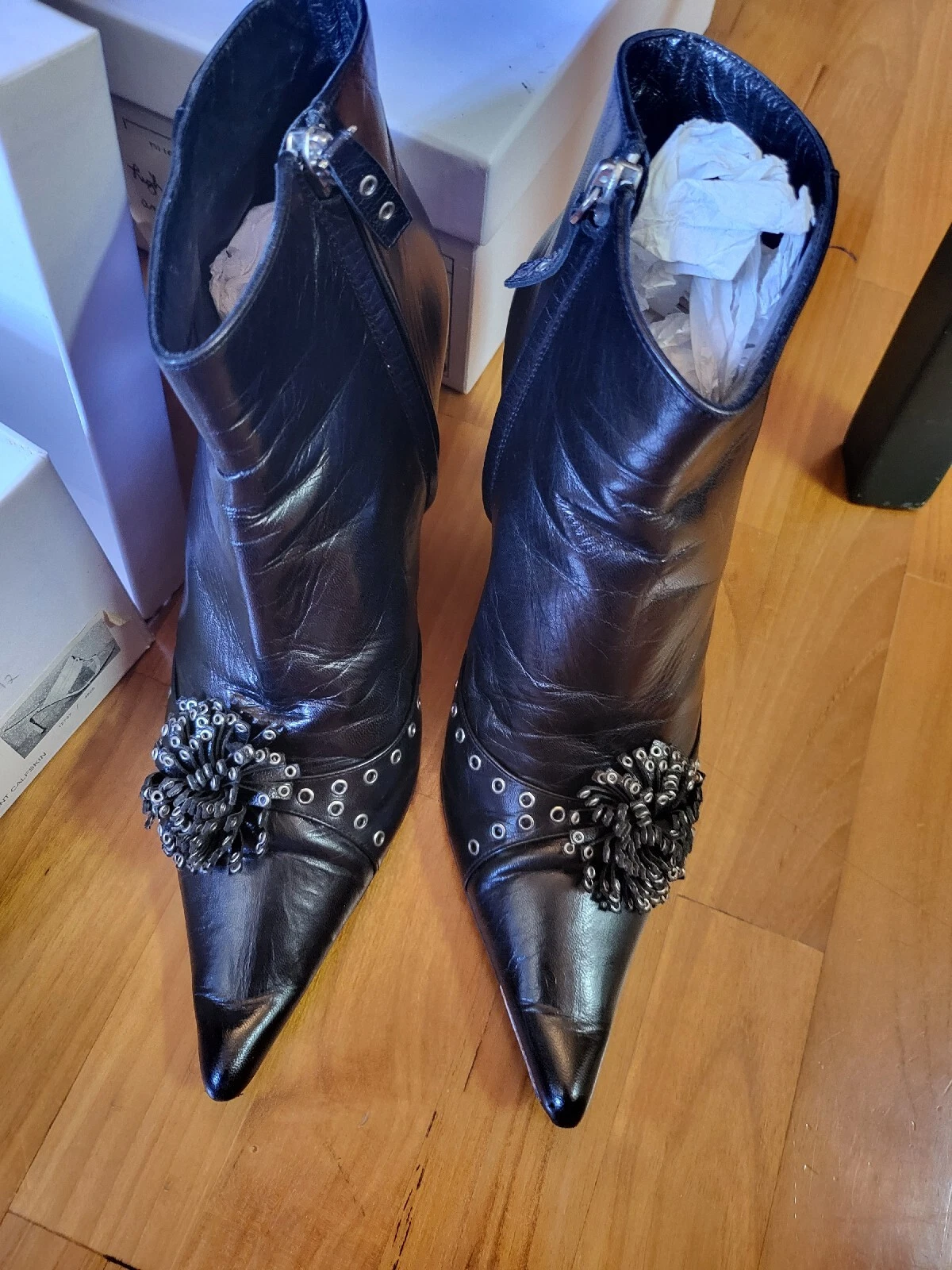 Authentique bottines vintage dior bout pointu UK 5 EU 39