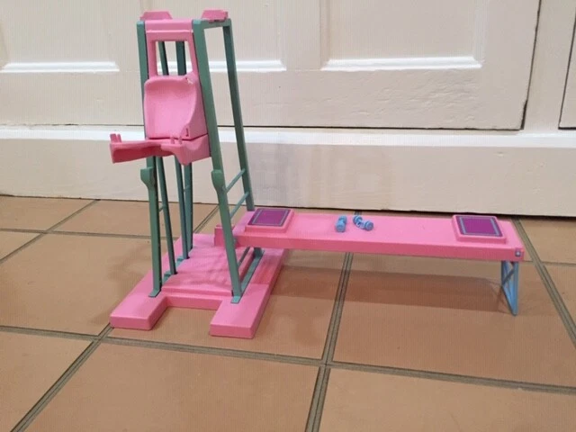 Barbie online gym set