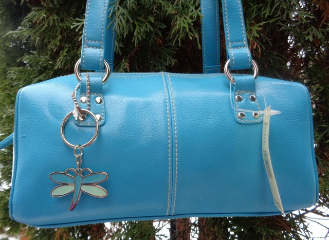 ice blue purse